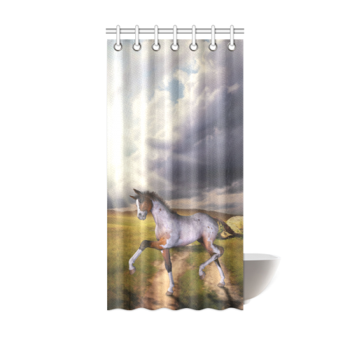 The Little cute Foal Shower Curtain 36"x72"