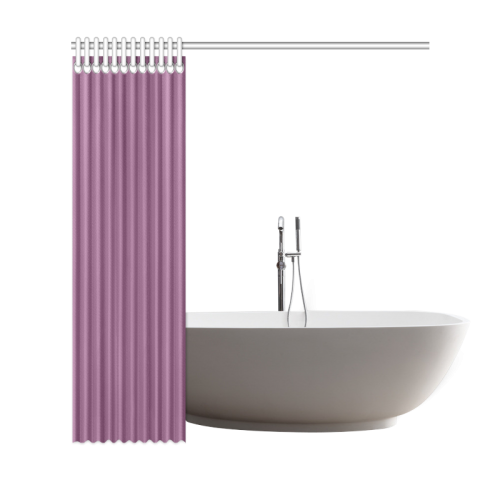Amethyst Color Accent Shower Curtain 69"x72"