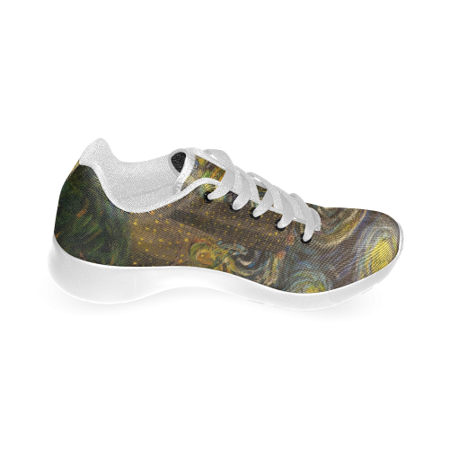 Dedication to Van Gogh: Seattle Starry Night Women’s Running Shoes (Model 020)