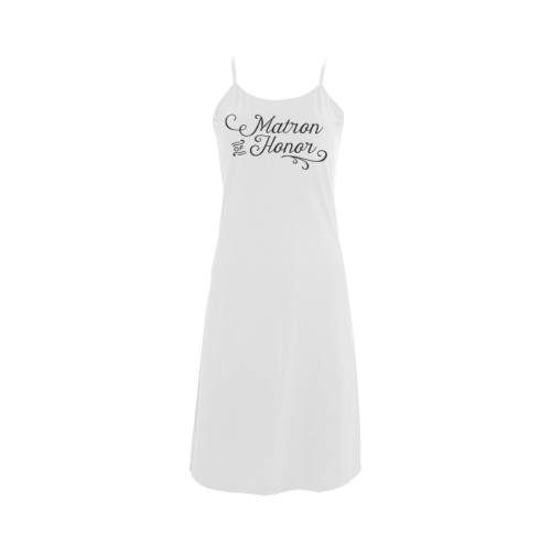 matron of honor - wedding - marriage Alcestis Slip Dress (Model D05)