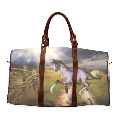 The Little cute Foal Waterproof Travel Bag/Large (Model 1639)