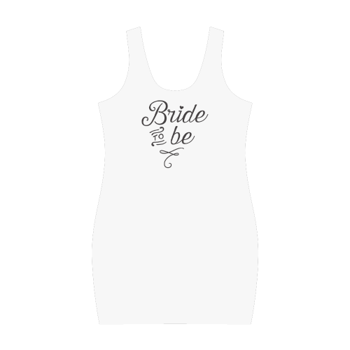 Bride to Be - wedding - marriage - love Medea Vest Dress (Model D06)