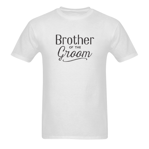 brother of the groom Sunny Men's T- shirt (Model T06)