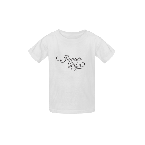 Flower Girl  - wedding - marriage Kid's  Classic T-shirt (Model T22)