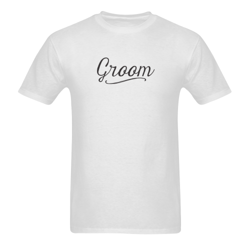 groom  - wedding - marriage - love Sunny Men's T- shirt (Model T06)