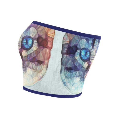 abstract kitten Bandeau Top