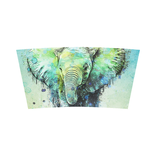 watercolor elephant Bandeau Top