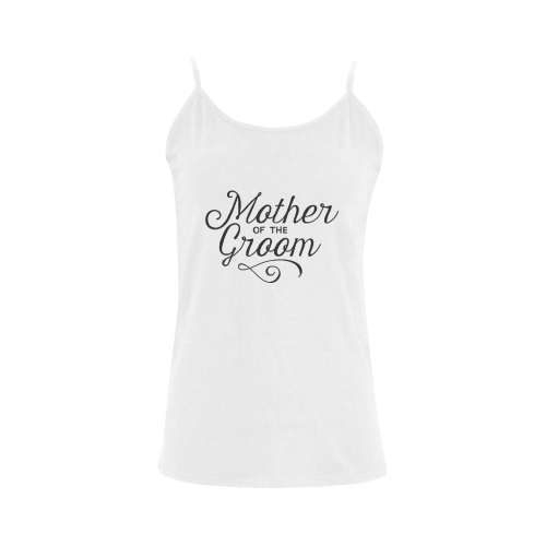 mother of the groom - wedding - marriage Women's Spaghetti Top (USA Size) (Model T34)