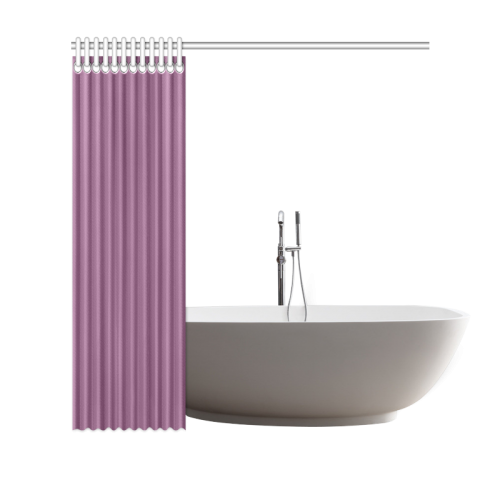 Amethyst Color Accent Shower Curtain 69"x70"