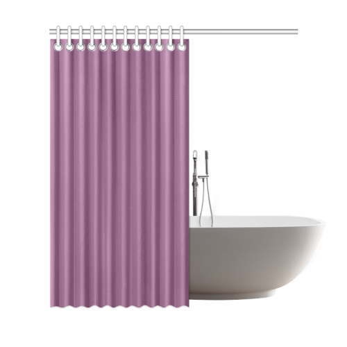 Amethyst Color Accent Shower Curtain 69"x72"