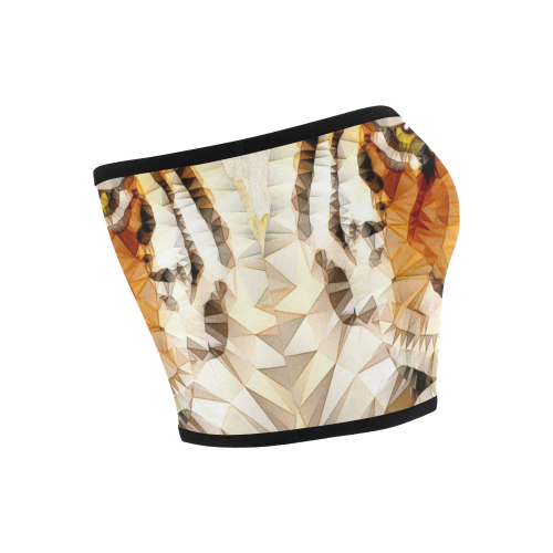 abstract tiger Bandeau Top