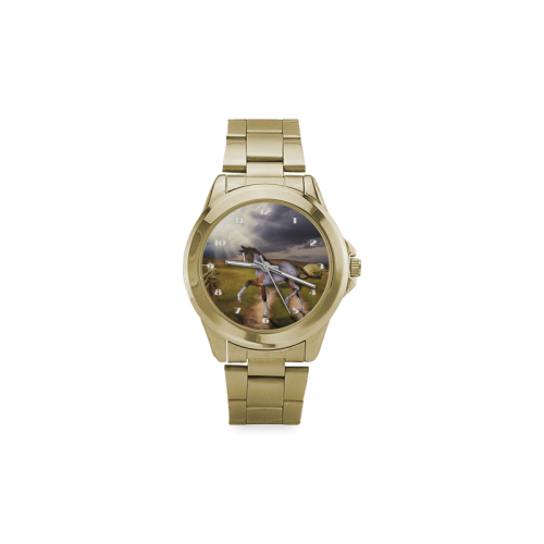 The Little cute Foal Custom Gilt Watch(Model 101)