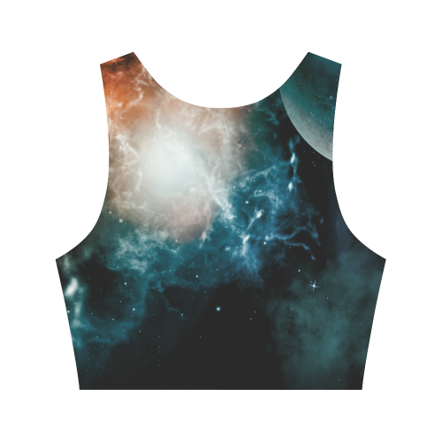 The universe Women's Crop Top (Model T42)