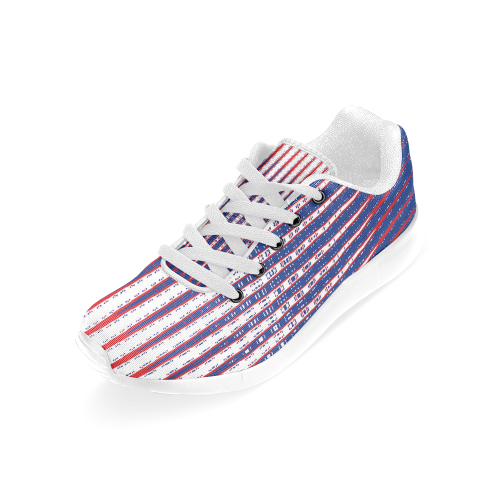 Running shoes ,Norwegian colors-Annabellerockz Women’s Running Shoes (Model 020)