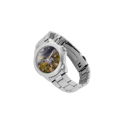 The Little cute Foal Unisex Stainless Steel Watch(Model 103)