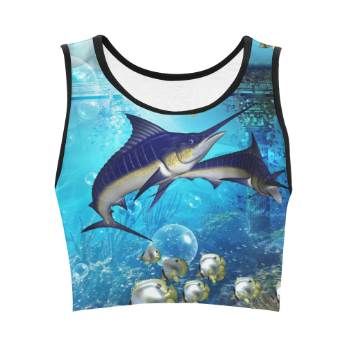 Marlins Women's Crop Top (Model T42)