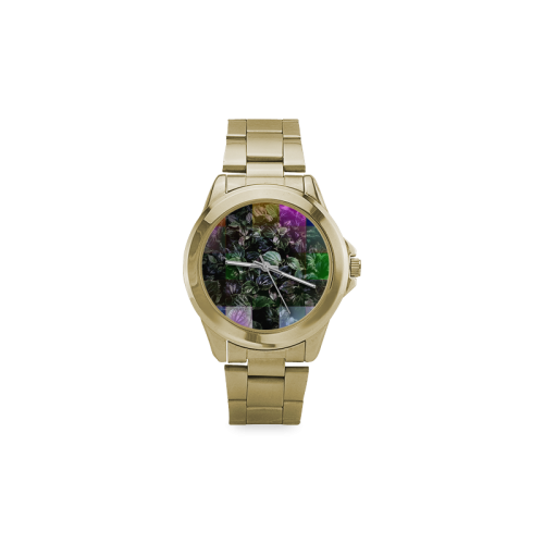 Foliage Patchwork #13 - Jera Nour Custom Gilt Watch(Model 101)