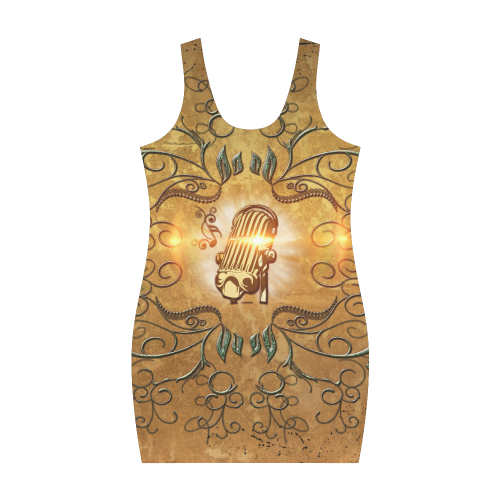 Music, microphone Medea Vest Dress (Model D06)