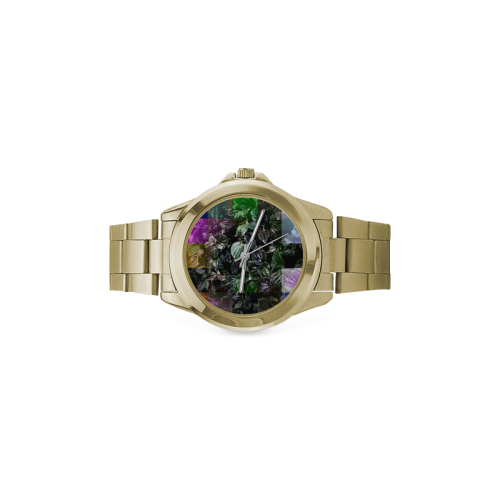 Foliage Patchwork #13 - Jera Nour Custom Gilt Watch(Model 101)