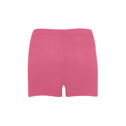 Hot Pink Color Accent Briseis Skinny Shorts (Model L04)