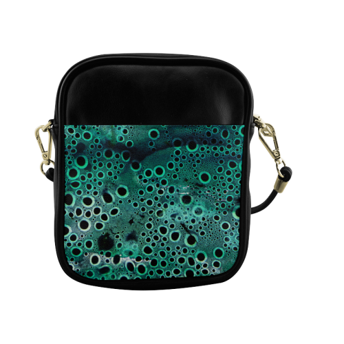 Green Bubbles Sling Bag (Model 1627)