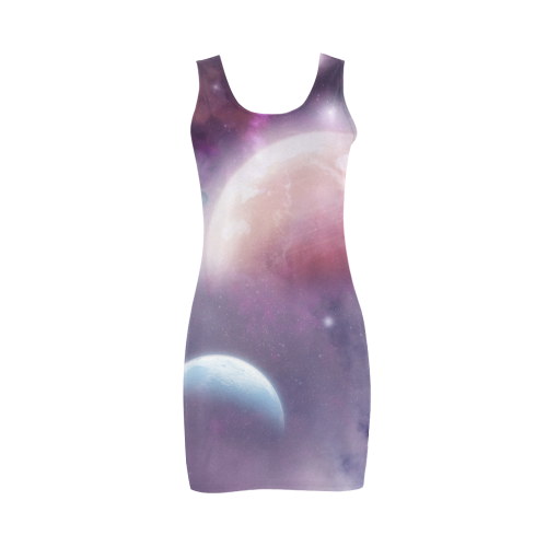 Pink Space Dream Medea Vest Dress (Model D06)