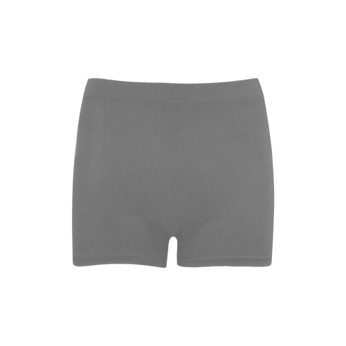 Steel Gray Color Accent Briseis Skinny Shorts (Model L04)