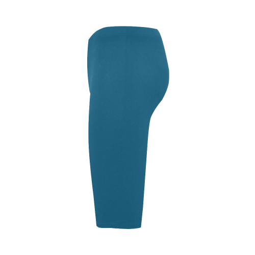 Blue Sapphire Color Accent Hestia Cropped Leggings (Model L03)