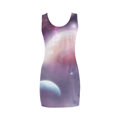 Pink Space Dream Medea Vest Dress (Model D06)