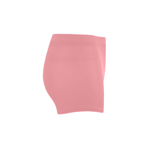 Flamingo Pink Color Accent Briseis Skinny Shorts (Model L04)