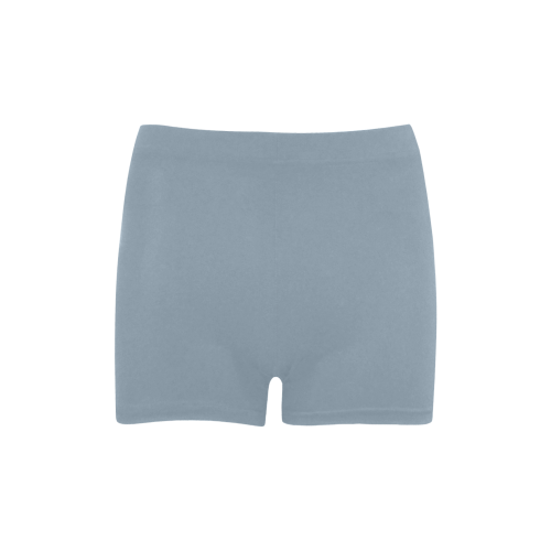 Dusty Blue Color Accent Briseis Skinny Shorts (Model L04)