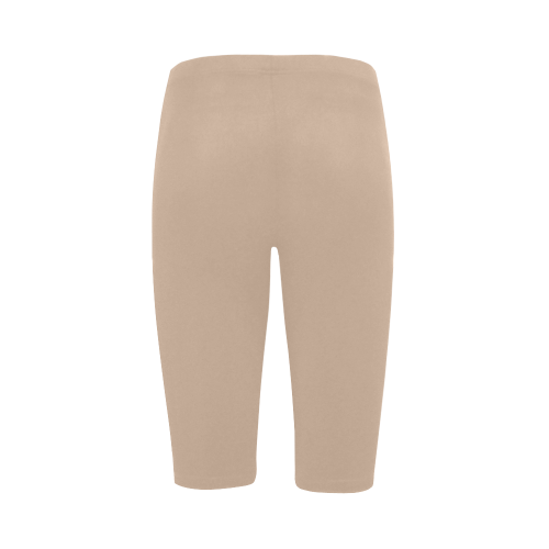 Toasted Almond Color Accent Hestia Cropped Leggings (Model L03)