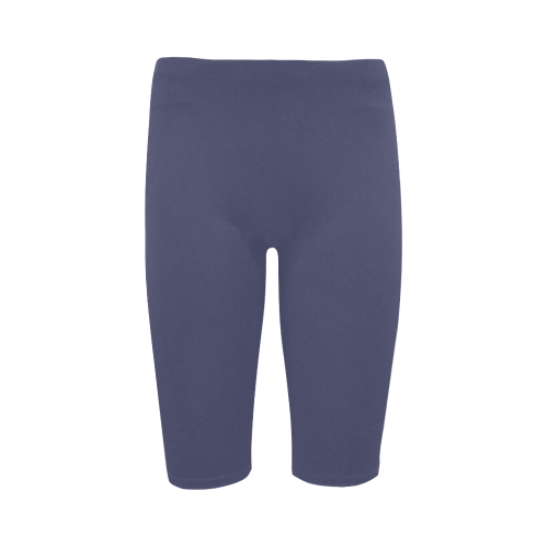 Deep Cobalt Color Accent Hestia Cropped Leggings (Model L03)