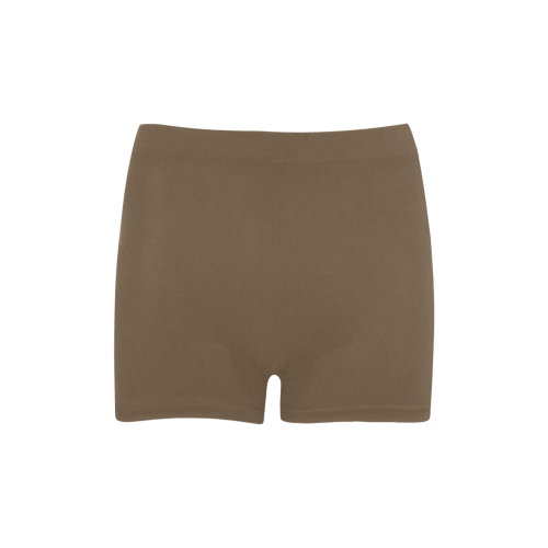 Sepia Color Accent Briseis Skinny Shorts (Model L04)