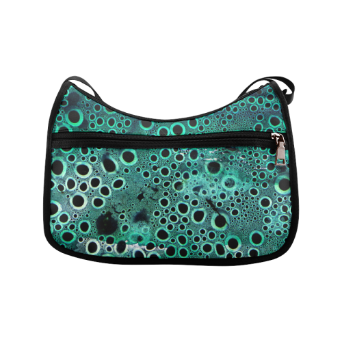 Green Bubbles Crossbody Bags (Model 1616)