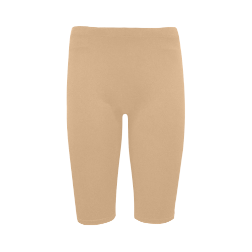 Desert Mist Color Accent Hestia Cropped Leggings (Model L03)