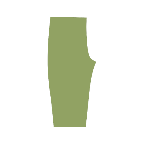 Peridot Color Accent Hestia Cropped Leggings (Model L03)