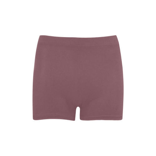 Crushed Berry Color Accent Briseis Skinny Shorts (Model L04)