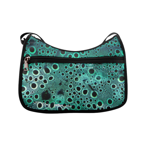Green Bubbles Crossbody Bags (Model 1616)
