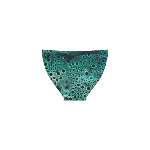 Green Bubbles Custom Bikini Swimsuit