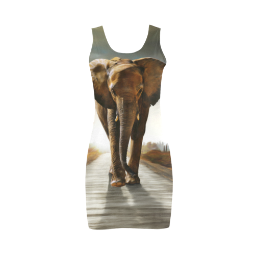 The Elephant Medea Vest Dress (Model D06)