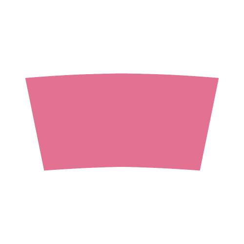 Hot Pink Color Accent Bandeau Top
