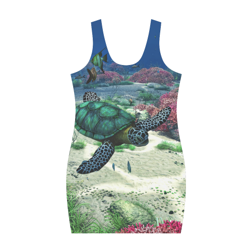 Sea Turtle Medea Vest Dress (Model D06)