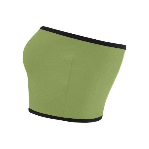 Peridot Color Accent Bandeau Top