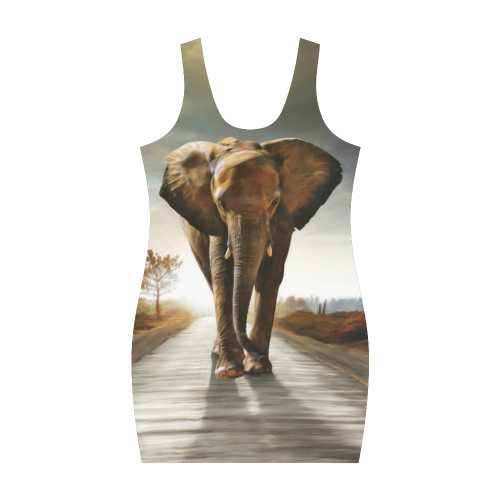 The Elephant Medea Vest Dress (Model D06)