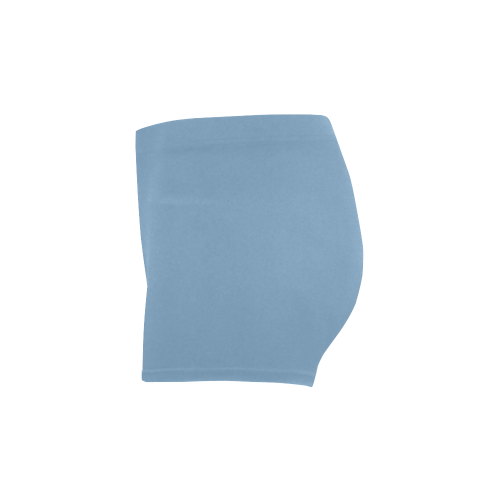 Dusk Blue Color Accent Briseis Skinny Shorts (Model L04)