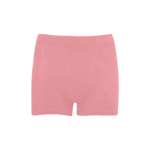 Flamingo Pink Color Accent Briseis Skinny Shorts (Model L04)