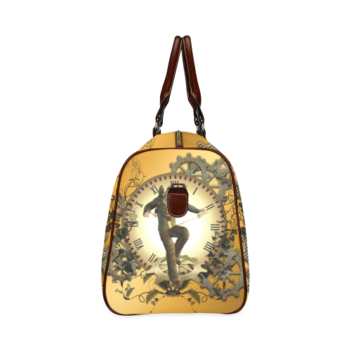 Steampunk Waterproof Travel Bag/Small (Model 1639)