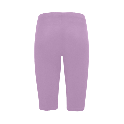 Violet Tulle Color Accent Hestia Cropped Leggings (Model L03)