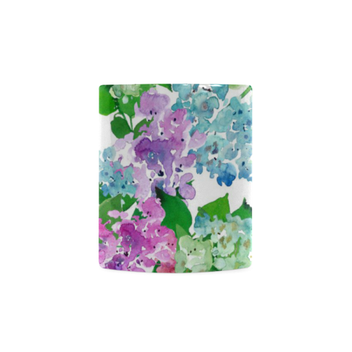 Watercolor Hydrangea White Mug(11OZ)